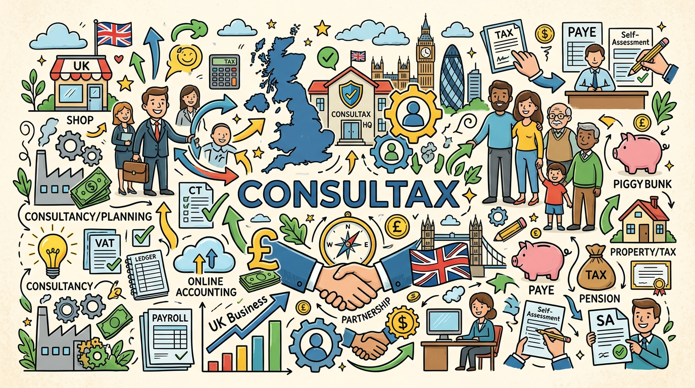 Why Businesses and Individuals Choose Consultax for All Their UK Tax and Accounting Needs